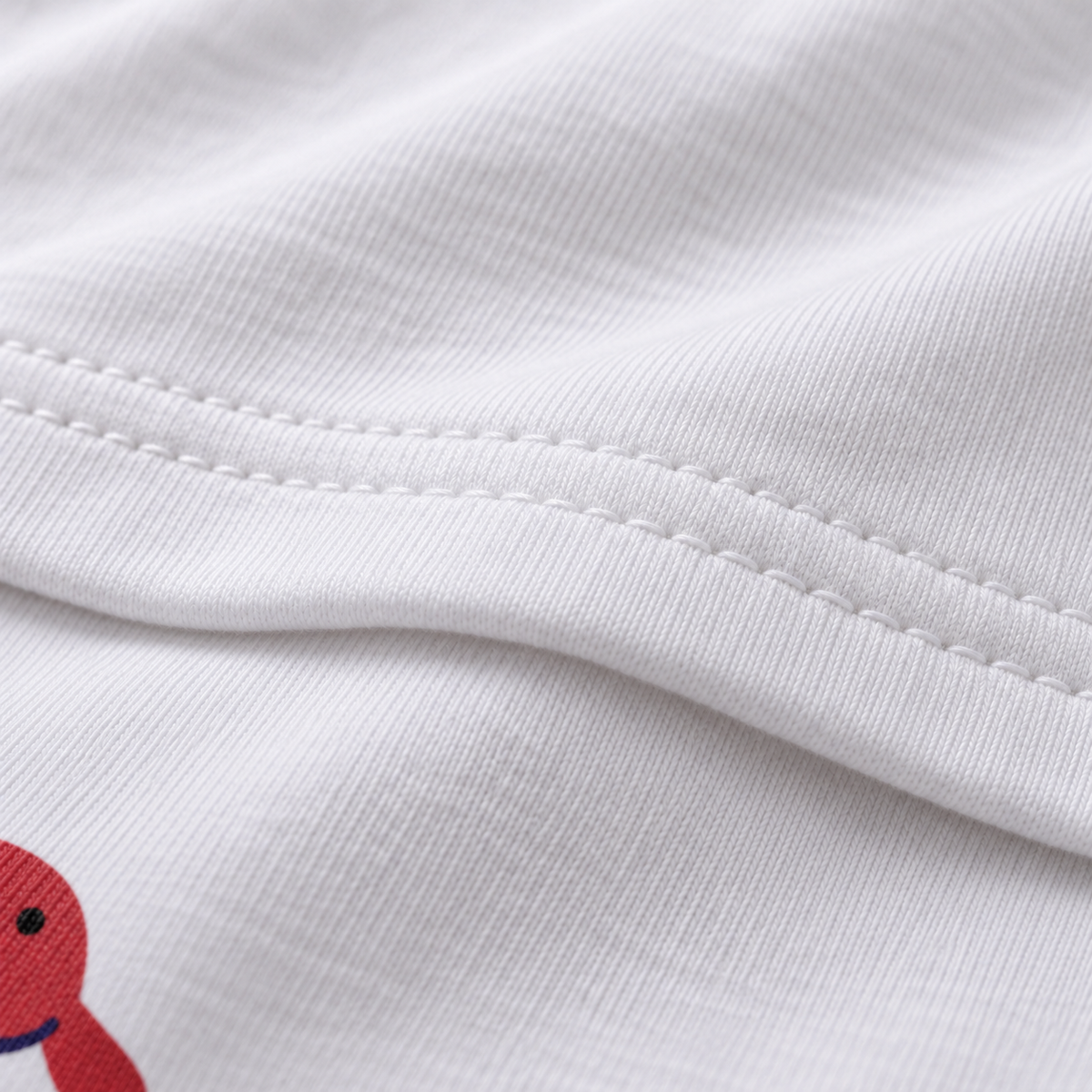 Frank weiner unisex graphic T-shirt — fabric closeup