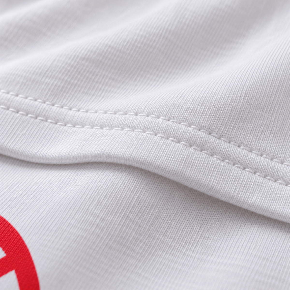 No Drama unisex graphic T-shirt — fabric closeup