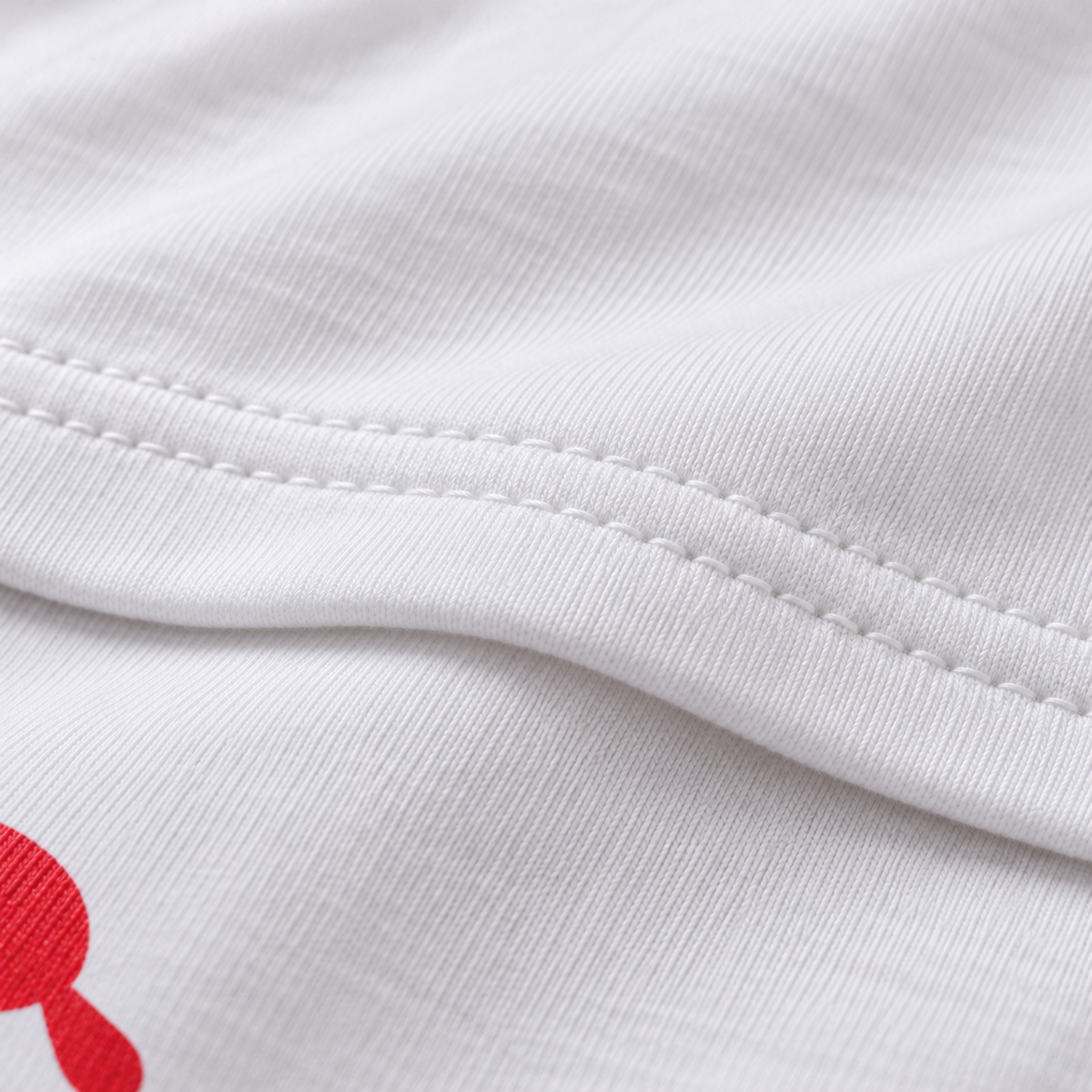 No Payments 2012 unisex graphic T-shirt — fabric closeup