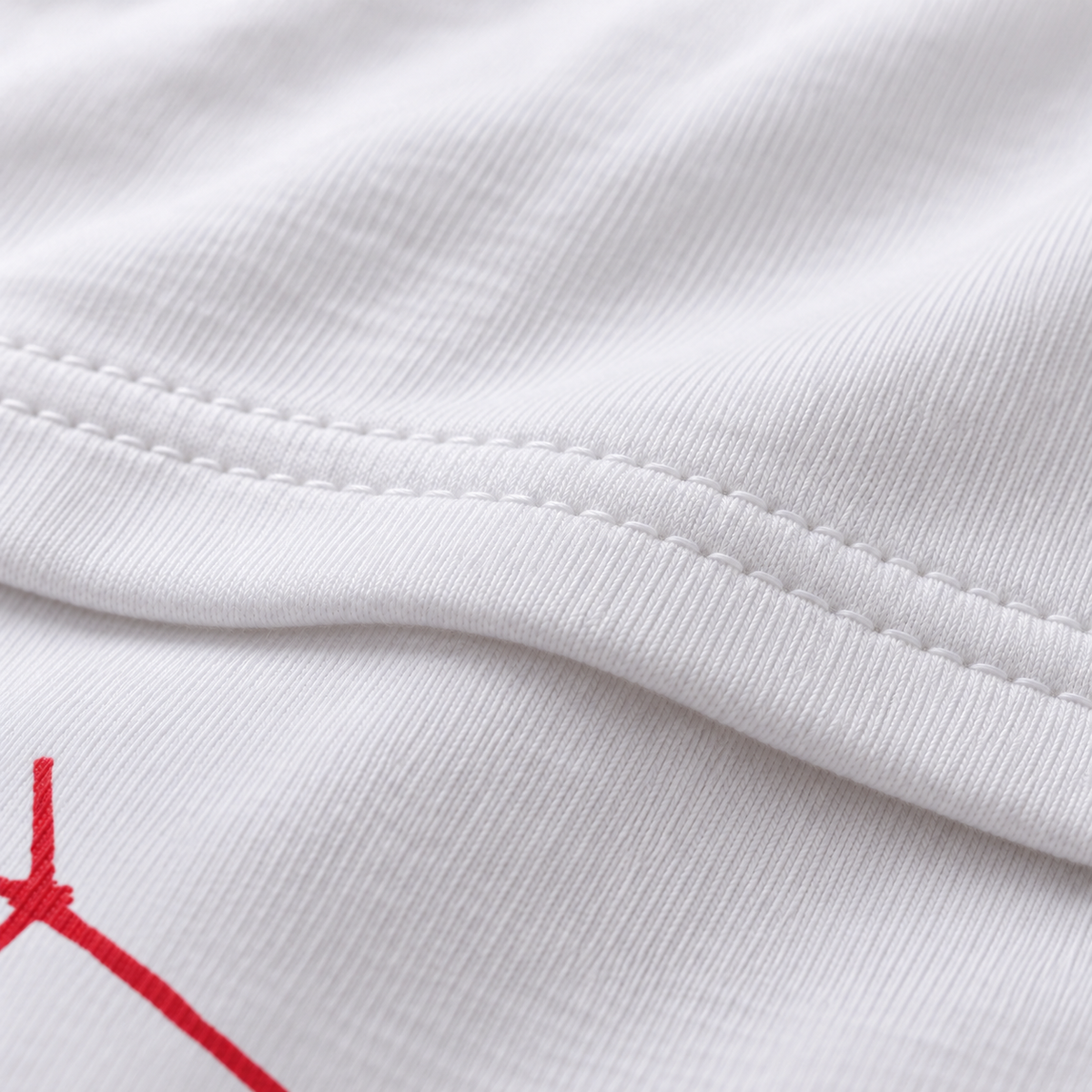 Not Feeling Myself unisex graphic T-shirt — fabric closeup