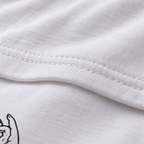 Oh Sht unisex graphic T-shirt — fabric closeup