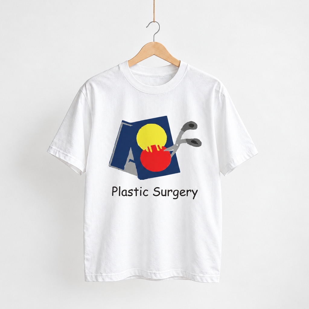 Plastic Surgery unisex graphic T-shirt — hanger