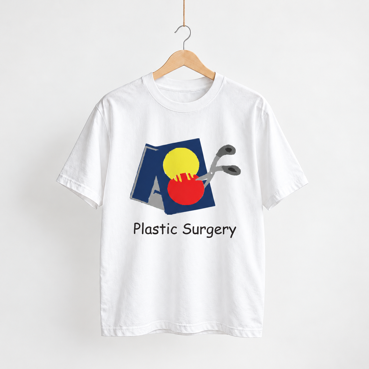 Plastic Surgery unisex graphic T-shirt — hanger