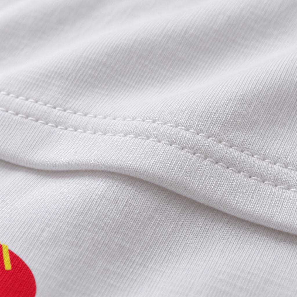 Plastic Surgery unisex graphic T-shirt — fabric closeup