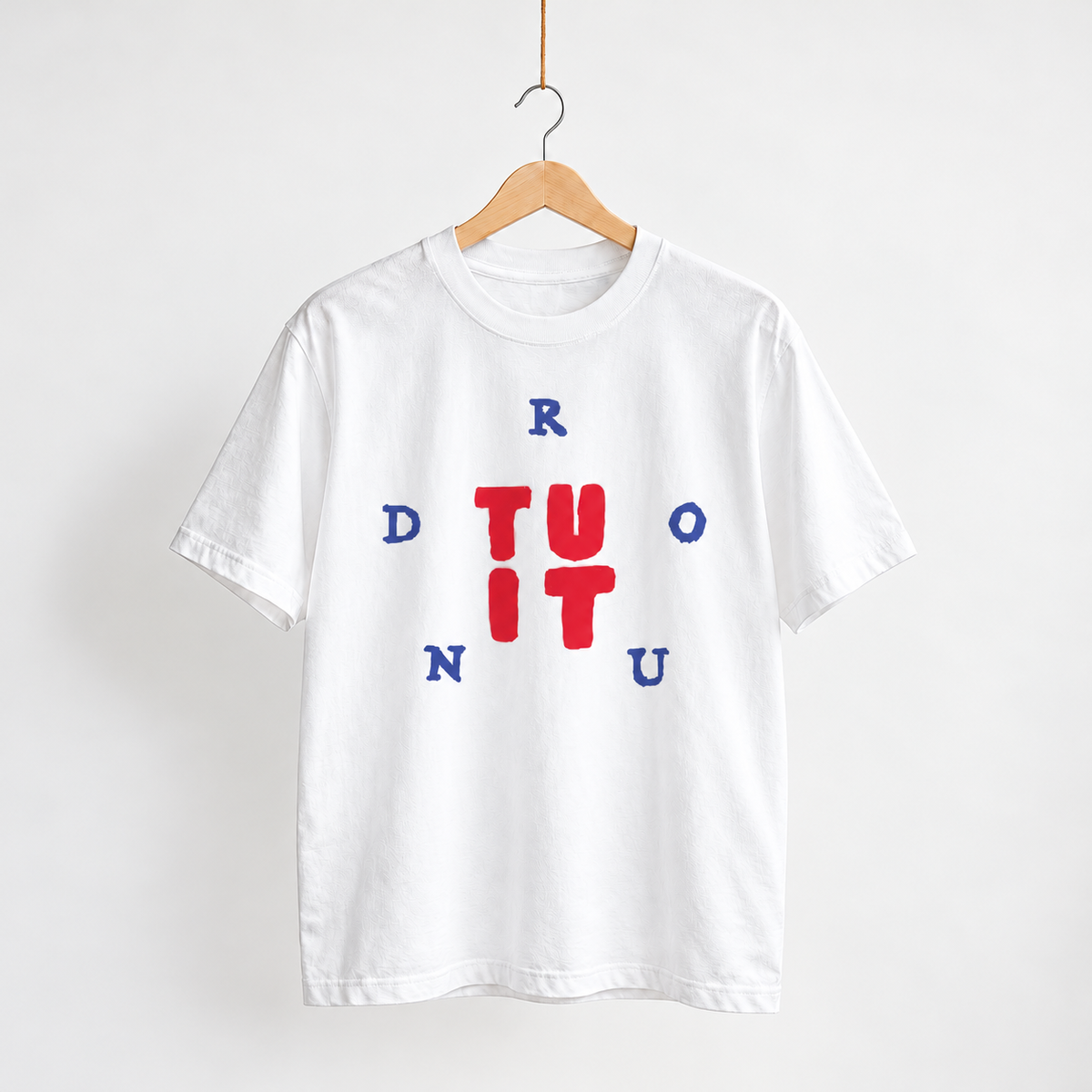 Round to it unisex graphic T-shirt — hanger