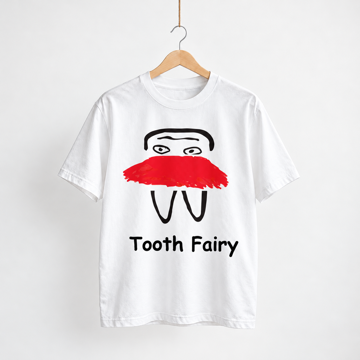 Thooth Fairy unisex graphic T-shirt — hanger